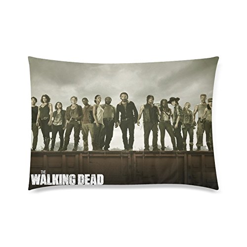 Kate Custom The walking dead Zippered Pillow Case Personalized Pillowcases 20x30 (Two sides)