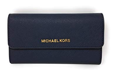 Michael Kors Women's Jet Set Travel Large Trifold Wallet