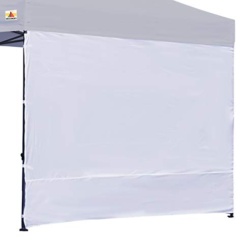 ABCCANOPY Pop up Canopy Tent Commercial Instant Shelter Sidewall Panel Only (Side Panel White (1 Piece))