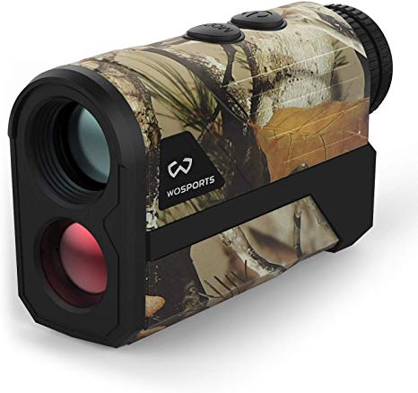WOSPORTS 1000 Yards Hunting Rangefinder,Archery Rangefinder - Laser Range Finder for Hunting Golf with Speed, Scan and Normal Measurements