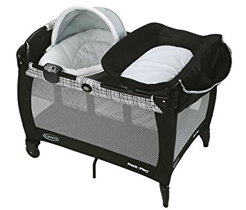 Graco Pack 'n Play Newborn Napper Oasis with Soothe Surround Technology, Teigen