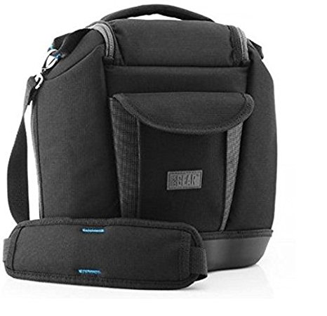 Deluxe Camera Bag by USA Gear - Works With Cameras from Canon , Nikon , Pentax , Fujifilm , Sony and Many Other DSLR , Mirrorless & Point and Shoot Cameras with Zoom Lenses and Accessories