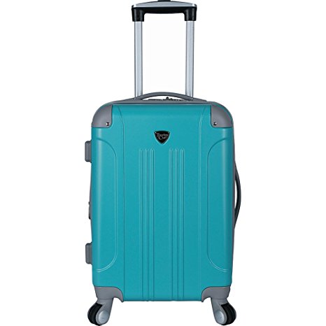 Travelers Club Luggage Modern 20" Hardside Expandable Carry-On Spinner