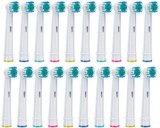20 Replacement Brush Heads Compatible with Oral-B Electric Toothbrush Handles