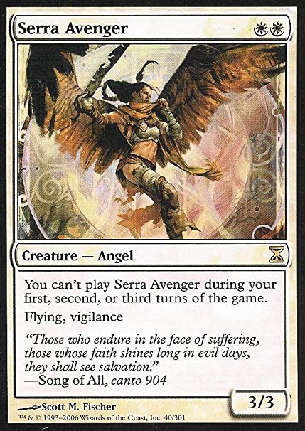 Magic The Gathering - Serra Avenger - Time Spiral - Foil