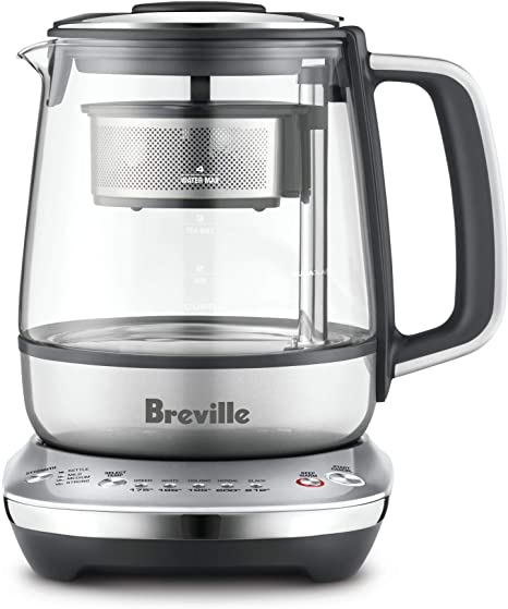 Breville L.P. BTM700SHY Breville Tea Maker Compact, Smoked Hickory