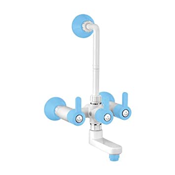 Pearl Superb Wall Mixer with L Bend (Blue)