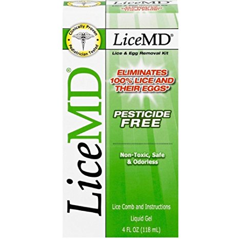 LiceMD Head Lice Treatment Kit, 4 oz(Pack of 2)
