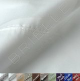 Brielle 630 Count 100-Percent Egyptian Cotton Sateen Premium 600 Plus Sheet Set Full White