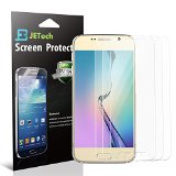 Galaxy S6 Screen Protector JETech 3-Pack Screen Protector film HD Clear Retail Packaging for Samsung Galaxy S6