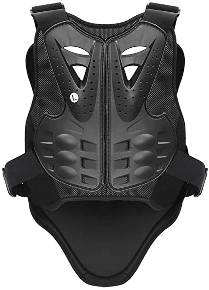 Pellor Sports Chest Back Spine Protector Vest Anti-Fall Gear Motorcycle Jacket Motocross Body Guard Vest