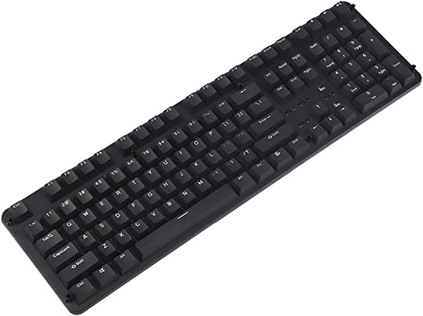 YMDK 108 PBT Cherry Profile Double Shot Black Non Shine Through for Standard ANSI 104 87 61 MX Mechanical Keyboard