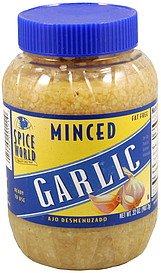 Spice World Fat Free Minced Garlic, 32 Ounce
