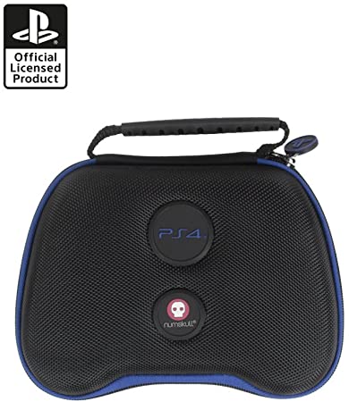 Official PS4 DualShock Controller Carry Case by Numskull - Hard Shell Travel Carry Case & Storage Bag - Fits Playstation 4 and Playstation 3 Controllers