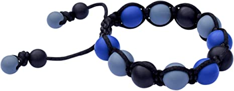 Munchables Sensory Chew Bracelet for Boys (Navy Camo Adjustable Bracelet - Size Small)