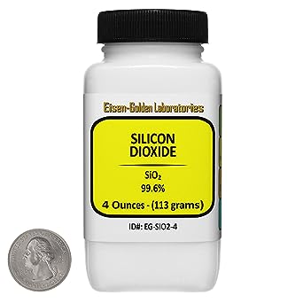 Silicon Dioxide [SiO2] 99.6% Pharmaceutical Grade Powder 4 Oz in a Bottle USA