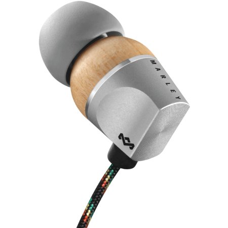 House of Marley In-Ear Headphones with 3 Button Mic - Zion Mist