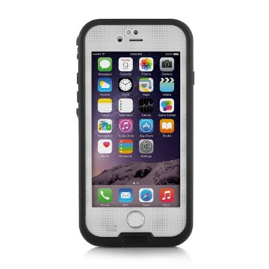 Merit iPhone 66s Waterproof Case New Version IP68 Standard Waterproof Snowproof Dirt Proof Shock-Resistant Protective Case Cover for iPhone 66s 47-Inch White