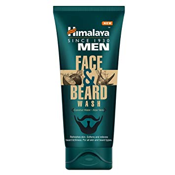 Himalya Facewash With Aloevera Face and Beard Wash For Men 80 mililitre