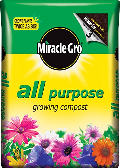 Scotts Miracle-Gro All Purpose Enriched Compost Bag, 50 L
