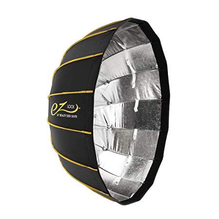 Glow EZ Lock Collapsible Silver Beauty Dish (34")
