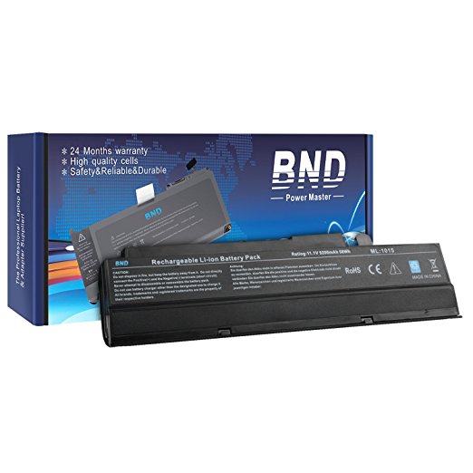 BND Laptop Battery [with Samsung Cells] for Asus Eee PC 1015 1215 VX6, fits P/N A32-1015 A31-1015 AL31-1015 - 12 Months Warranty [6-Cell Li-ion 5200mAh/58Wh ]