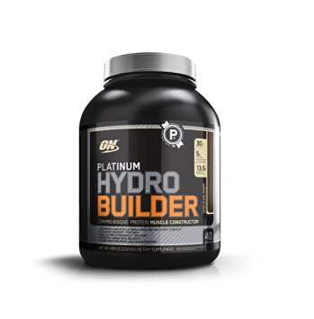 Optimum Nutrition Platinum Hydrobuilder, Chocolate Shake, 40 Servings