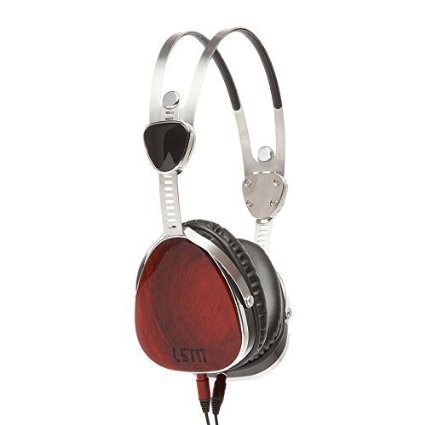 LSTN Troubadours Cherry Wood On-Ear Headphones with In-line Microphone