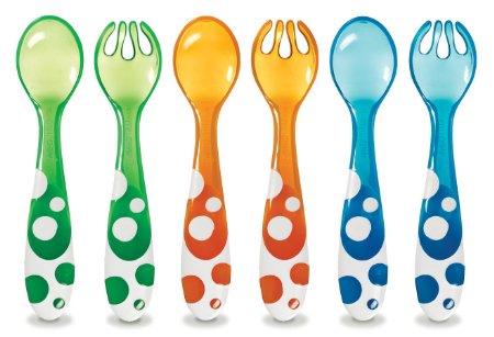 Munchkin 6 Piece Fork and Spoon Set