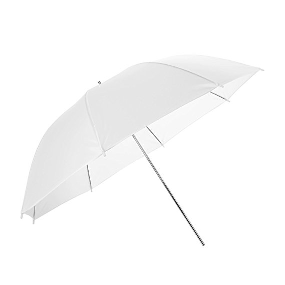pangshi Professional 33"/84cm White Translucent Reflector Umbrella for Photography Studio Light Flash