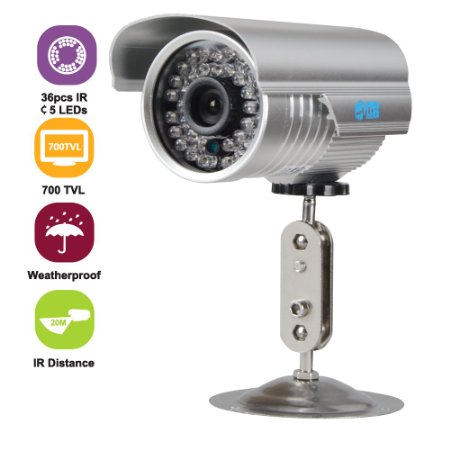 JOOAN 530YRB-T 700TVL Waterproof CCTV Security Camera 36IR Night Vision Outdoor/Indoor Bullet Surveillance Camera For CCTV System