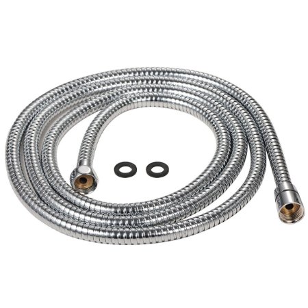 Extra Long 304 Stainless Steel Chrome Handheld Shower Hose Replacement , 96 Inches(2.45 Meters) (8 Ft) Hose with Solid Brass Connector