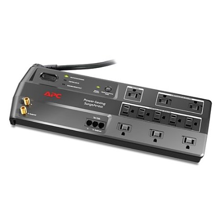 APC P11GTV Power-Saving Performance SurgeArrest 11 Outlets with Phone and Video Protection