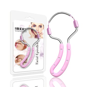 IBEET Facial Hair Remover, Face Hair Removal Tool, Removes Hairs on the Upper Lip, Chin, Cheeks and Sideburns, No More Waxing, Tweezing, Shaving or Bleaching