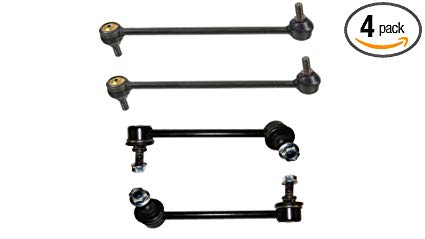 Detroit Axle - Front and Rear Sway Bar Links for 2006 2007 2008 2009 2010 Acura MDX - [2006-2008 Honda Pilot]