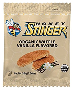 Honey Stinger Organic Waffle, Vanilla Flavored, 1.06 Ounce (Pack of 16)
