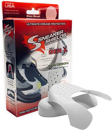 (Beware of FAKES) Sneaker Shields™ "GEN-X Universals" Shoe Crease Preventer™ | Crease Protector (Medium US 9.5-12)
