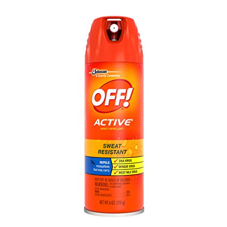 OFF! Active Insect Repellent, Sweat Resistant 6 oz ( Pack of 12)