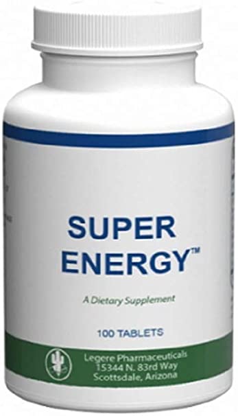 Super Energy -- Guarana, Korean Ginseng Natural -- 100 Tablets