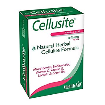 HealthAid Cellusite - Antioxidants & Detoxifying Herbs - 60 Vegan Tablets