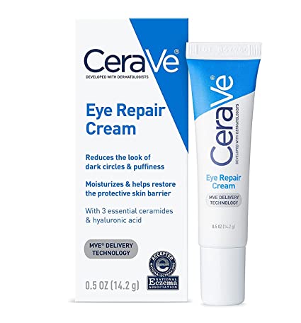 Eye Repair Cream | Under Eye Cream for Dark Circles and Puffiness | Suitable for Delicate Skin Under Eye Area (1 Box (0.5 Ounce)