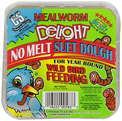 C & S Products Mealworm Delight, 12-Piece