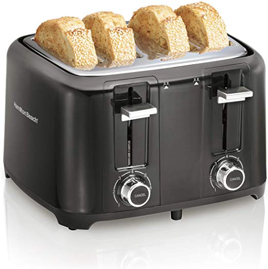 Hamilton Beach 24217 Hamilton Beach 4 Slice Toaster, Black