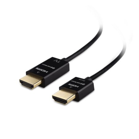 Cable Matters Ultra Slim HDMI Cable with RedMere Technology - 10 Feet