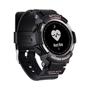 N Newkoin Smart Watch,Sports Watch IP68 Waterproof Supports Running, Cycling, Swimming Fitness Tracker, Heart Rate Monitor, Calorie Consumption Mens Smartwatch