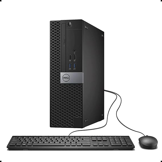 Dell Optiplex 7040 SFF Small Form Factor Desktop, Intel Quad Core i5-6500 3.2GHz up to 3.6GHz,32GB RAM, 512GB SSD,Wired Keyboard, 4K Support, WiFi, Bluetooth,Windows10 Pro (Renewed)