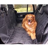 BarksBar Pet Car Seat Cover With Seat Anchors for Cars Trucks Suvs and Vehicles  WaterProof and NonSlip Backing