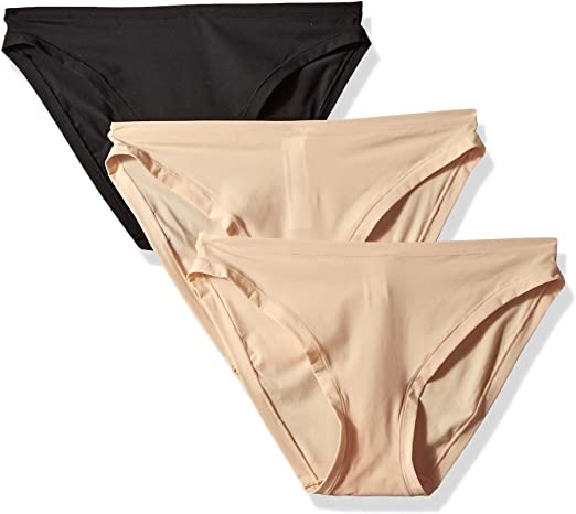 Amazon Brand - Mae Women's 3 Pack Perfect FIT Bikini Underwear