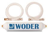 Woder 10K Under Sink Water Filtration System Premium Class I 3yr10000-gallon Water Filter - Made in USA - EPA Approved Filter - Easy to Install - Complete Kit - Lasts Longer with No Price Increase -Removes 999 of Contaminants