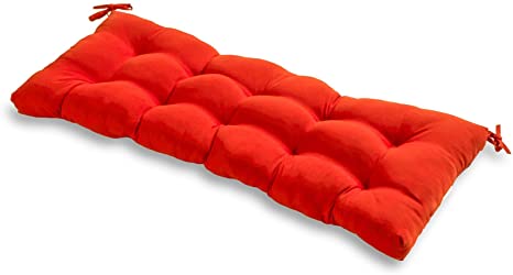 Greendale Home Fashions AZ5812-SALSA Fire 51-inch Outdoor Bench Cushion